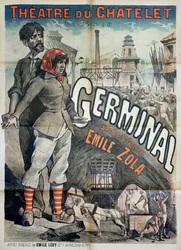 Póster publicitario de la obra 